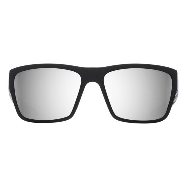 Spy Sunglasses Dirty Mo 2 in matte black with silver spectra
