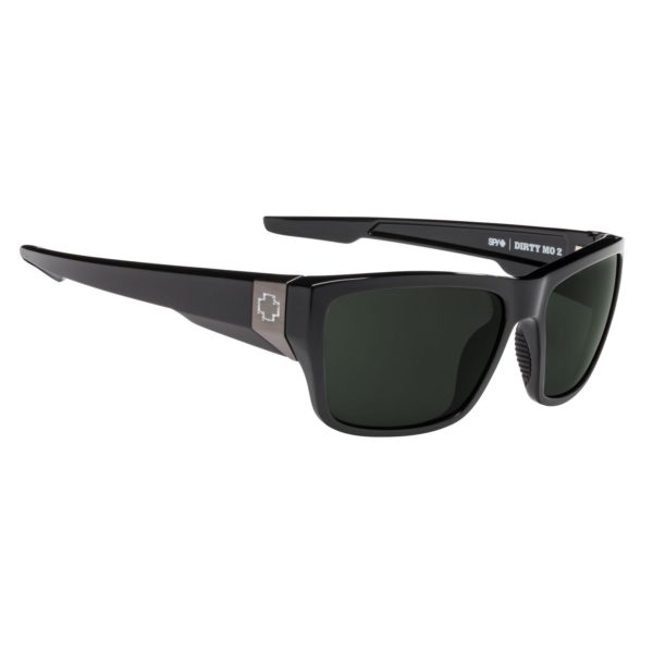 Spy Sunglasses Dirty Mo 2 in Shiny Black with Gray lenses